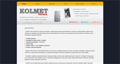 Desktop Screenshot of kolmet-serwis.pl